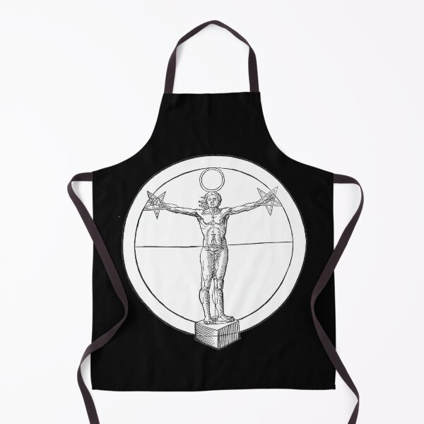 Item preview, The Agrippa Pentagram" or the "Man in the Pentagram designed and sold by stevepaint.