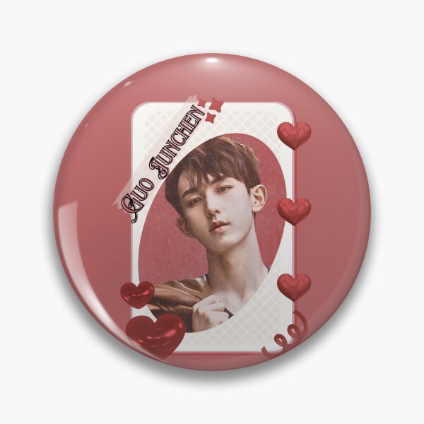 Item preview, Guo Junchen (郭俊辰) Chinese Actor Cdrama Chinese Entertainment Card Red Aesthetic Collage Design designed and sold by AJUNICE STUDIO.