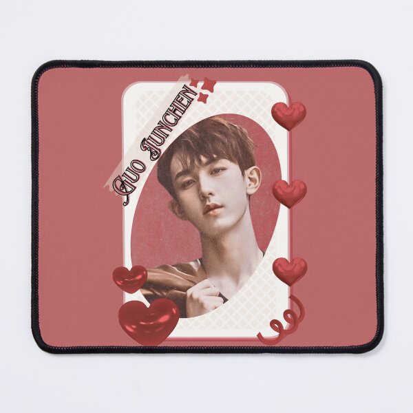Item preview, Guo Junchen (郭俊辰) Chinese Actor Cdrama Chinese Entertainment Card Red Aesthetic Collage Design designed and sold by AJUNICE STUDIO.