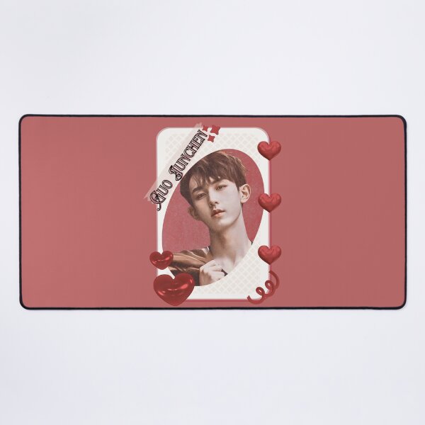 Item preview, Guo Junchen (郭俊辰) Chinese Actor Cdrama Chinese Entertainment Card Red Aesthetic Collage Design designed and sold by AJUNICE STUDIO.