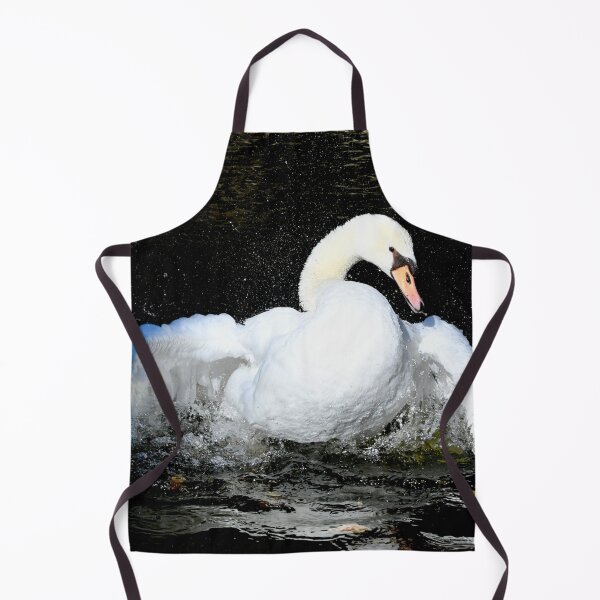 Item preview, The Flamenco Swan – Dance of Grace / Swiss Artwork Photography designed and sold by Raphael Wolf.
