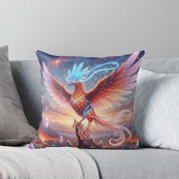 Aperçu de l'œuvre Phénix funky créée et vendue par HuntsmithMerch.