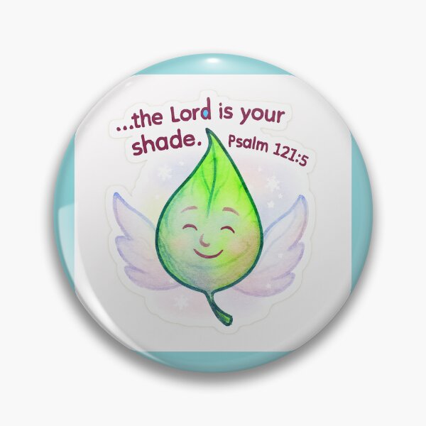 Item preview, The Lord Is Your Shade – Psalm 121:5 -Utopian Comfort Sticker designed and sold by vineartstudio.