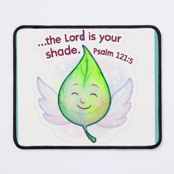 Item preview, The Lord Is Your Shade – Psalm 121:5 -Utopian Comfort Sticker designed and sold by vineartstudio.
