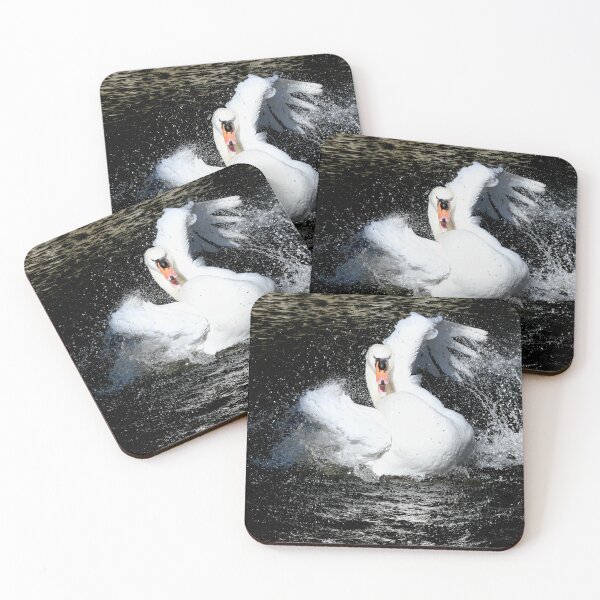 Item preview, The Flamenco Swan – Whirl of Passion / Swiss Artwork Photography designed and sold by Raphael Wolf.
