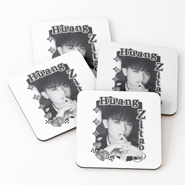 Item preview, Huang Zitao (黄子韬) Chinese Actor Cdrama Chinese Entertainment Black and White Collage Digital Art Portrait designed and sold by AJUNICE STUDIO.