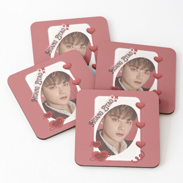 Item preview, Huang Zitao (黄子韬) Chinese Actor Cdrama Chinese Entertainment Card Red Aesthetic Collage Design designed and sold by AJUNICE STUDIO.