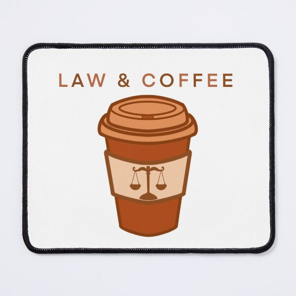 Item preview, Law & Coffee – Scales of Justice Legal Aesthetic Coffee Cup Design designed and sold by MagicMe-JD.