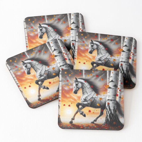 Item preview, Birchbark Horse, Ai Generated Art  designed and sold by ACC .