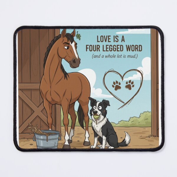 Item preview, Love is a four legged word designed and sold by JLMWorks.