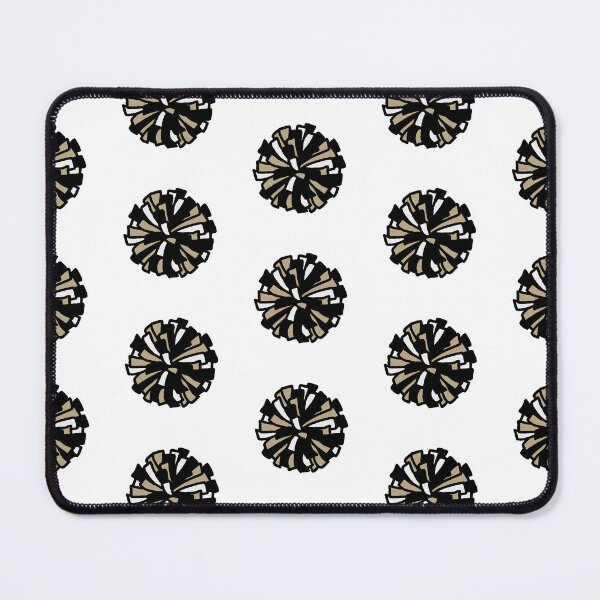 Item preview, Cheer POMPOM - black & gold designed and sold by Shelb136.