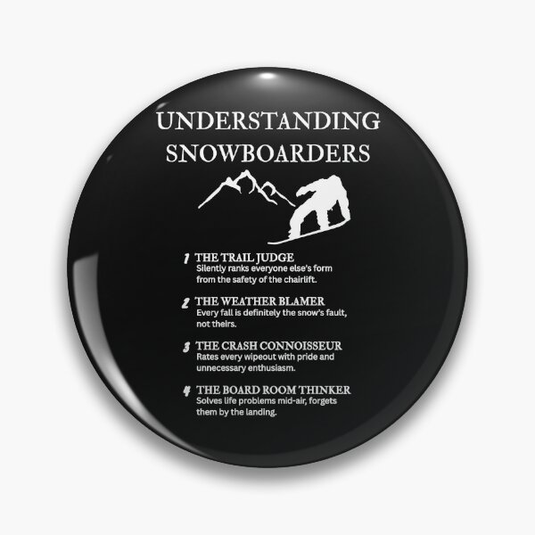 Item preview, Understanding Snowboarders – Chaos, Courage, and Cold Hands Forever – Black designed and sold by PsyFlow35.