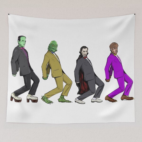Item preview, Monster Parade doing the Pee Wee dance designed and sold by FanboyMuseum.