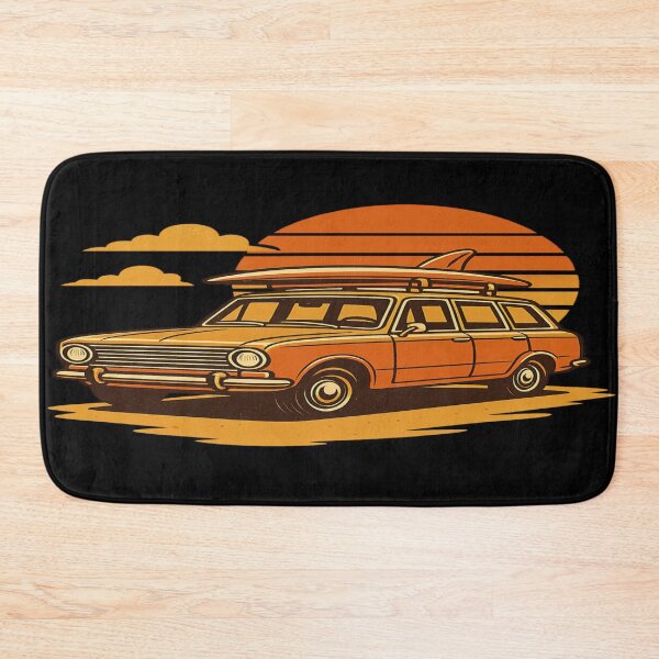 Item preview, Retro Surf Wagon – Vintage Beach Adventure Car T-Shirt designed and sold by NAJURE.