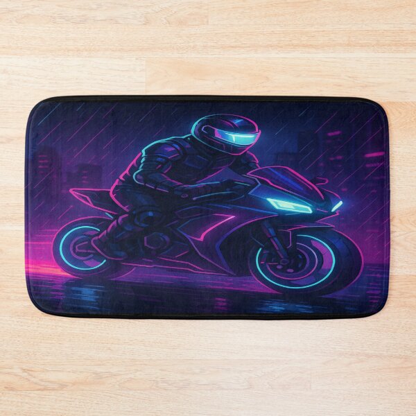 Item preview, NEON RIDER – Cyber Night Rush T-Shirt designed and sold by NAJURE.