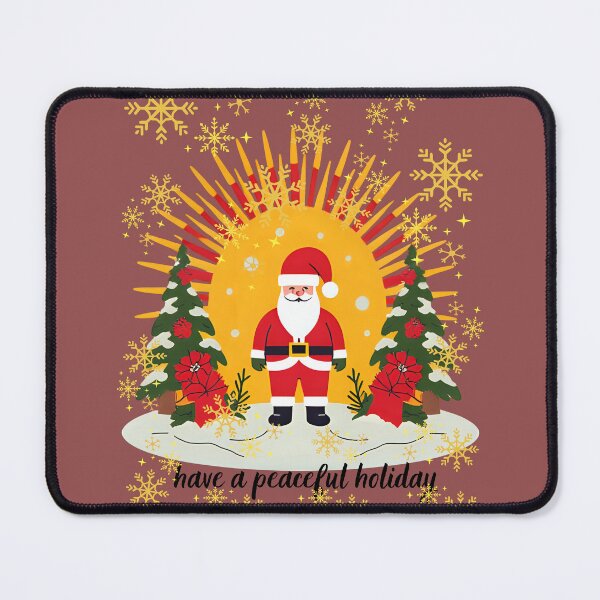 Item preview, Have a peaceful holiday- Your Santa Claus designed and sold by Knock on my door.