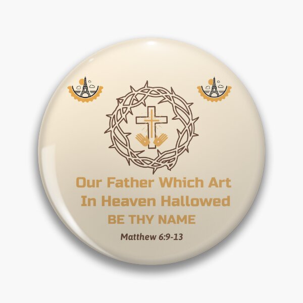 Item preview, Our Father Which Art In Heaven Hallowed Be Thy Name | Matthew 6: 9-13  designed and sold by Mrs. Kizzy Gillis Heavenly-Merch.