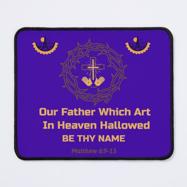 Item preview, Our Father Which Art In Heaven Hallowed Be Thy Name | Matthew 6: 9-13  designed and sold by Mrs. Kizzy Gillis Heavenly-Merch.