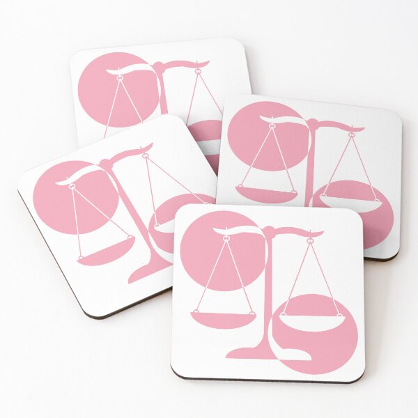 Item preview, Scales of Justice | Pink Abstract Law Student & Lawyer Art designed and sold by MagicMe-JD.