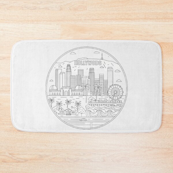Item preview, Los Angeles – Vintage California Vibes Design designed and sold by Ditstyle.