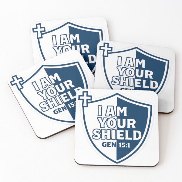 Item preview, “God Is My Shield | Genesis 15:1” designed and sold by vineartstudio.