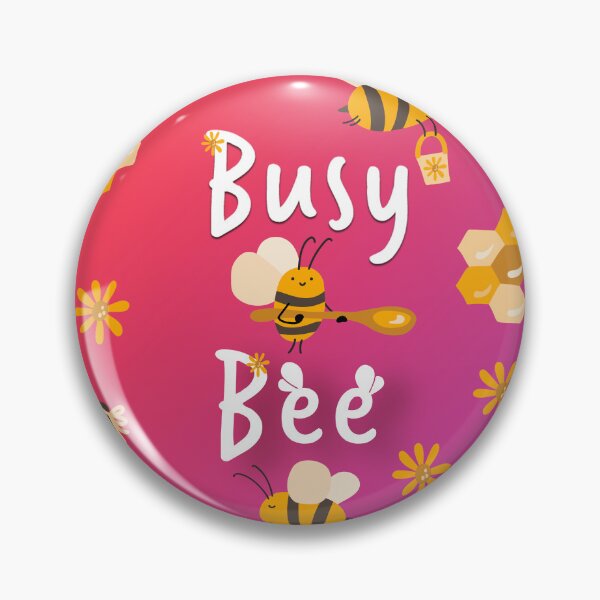 Artikelvorschau, Fleißige Biene – Niedliche Honig- und Blumenillustration entworfen und verkauft von Beescribblestu.