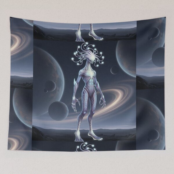 Item preview, Creepy alien  designed and sold by HuntsmithMerch.