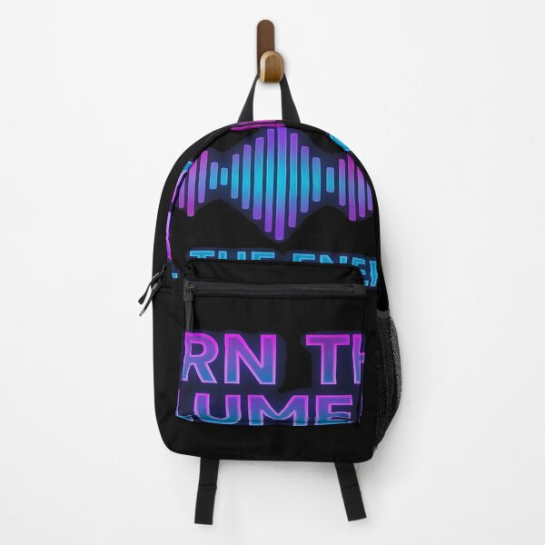 Item preview, Turn The Volume Up Feel The Energy – Motivational Gym Workout & Music Vibes Design designed and sold by fabricutie.
