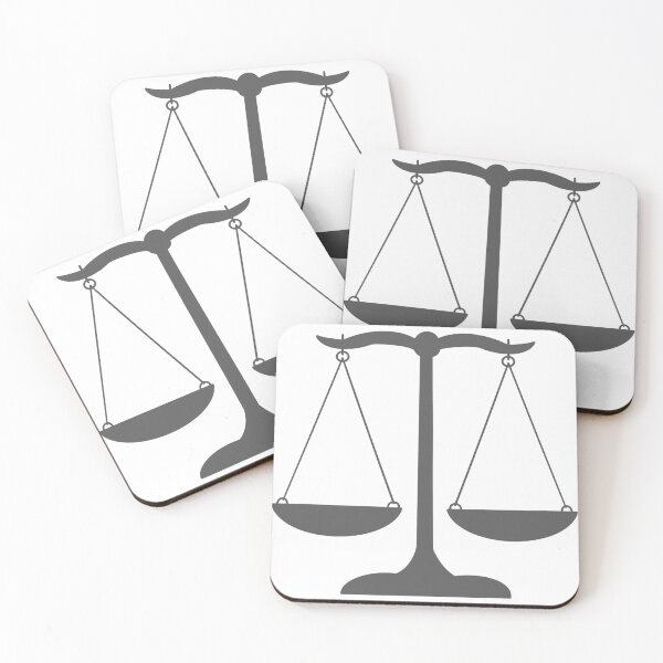 Item preview, Grey Scales of Justice | Minimalist Legal Symbol for Law Students & Lawyers designed and sold by MagicMe-JD.
