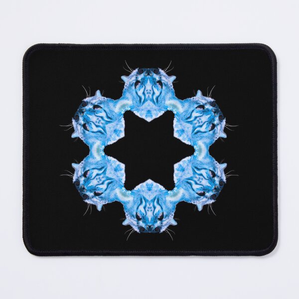 Item preview, Circle of Blue Cats – Mysticism in the Dark / Swiss Artwork Photography designed and sold by Raphael Wolf.