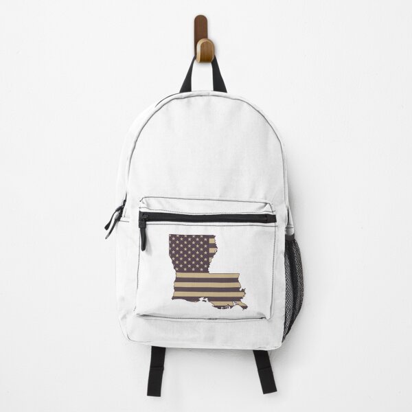 Item preview, louisiana State Vintage Stars & Stripes – Brown and Gold designed and sold by Paper Drip.