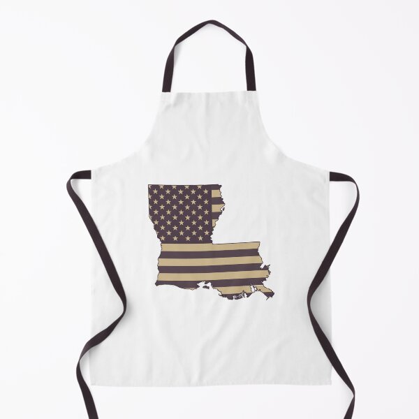 Item preview, louisiana State Vintage Stars & Stripes – Brown and Gold designed and sold by Paper Drip.