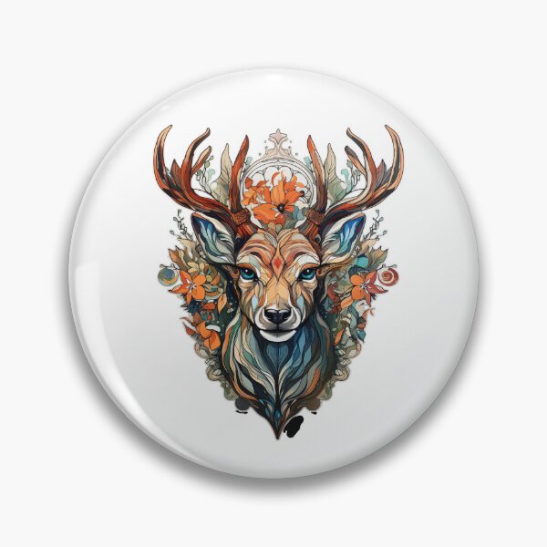 Item preview, Flowered Deer  designed and sold by a2zbuyshop.
