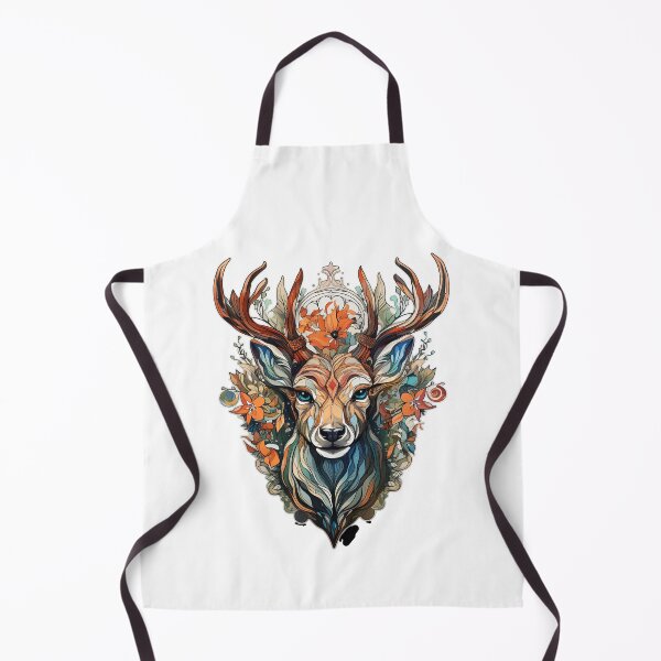 Item preview, Flowered Deer designed and sold by a2zbuyshop.