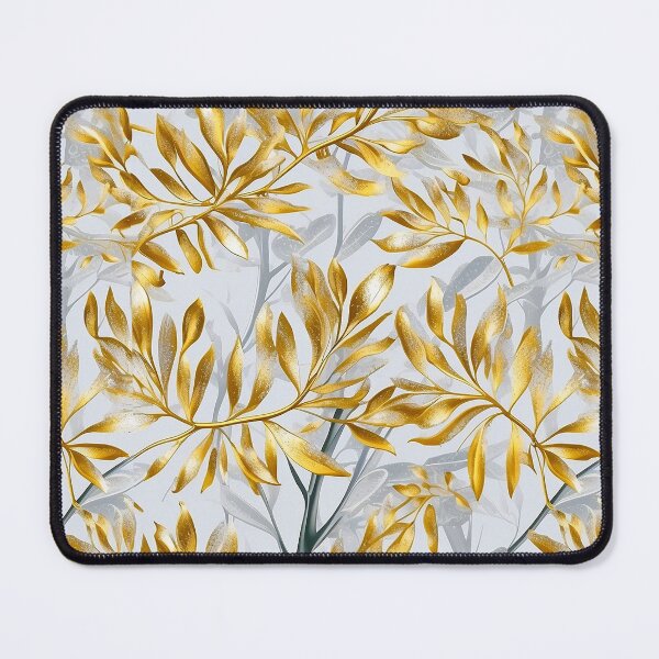 Item preview, Golden and Silver Leaves Design designed and sold by flashARTstudio.