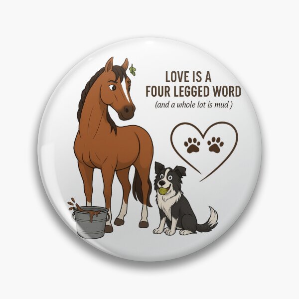 Item preview, Love is a four legged word designed and sold by JLMWorks.
