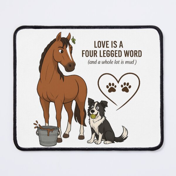 Item preview, Love is a four legged word designed and sold by JLMWorks.