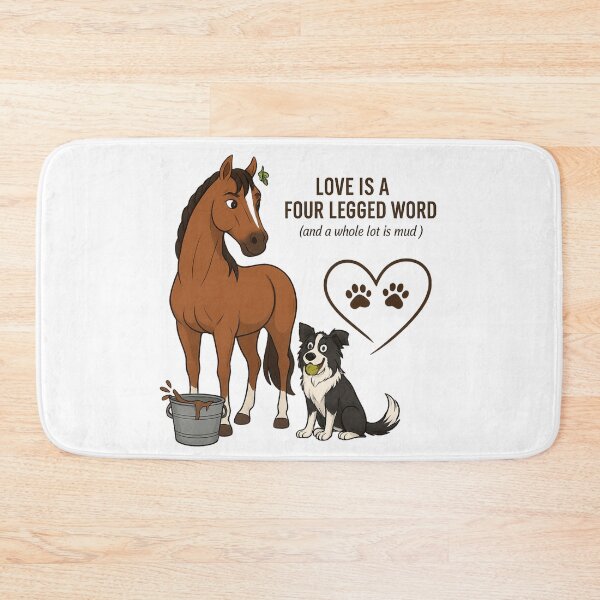 Item preview, Love is a four legged word designed and sold by JLMWorks.