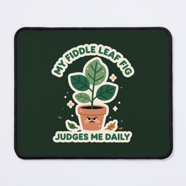 Item preview, Fiddle Leaf Fig Daily Judgement Funny Plant Lover Gift designed and sold by PunchDrop.