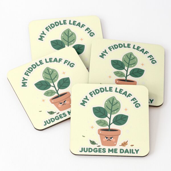 Item preview, Fiddle Leaf Fig Daily Judgement Funny Plant Lover Gift designed and sold by PunchDrop.