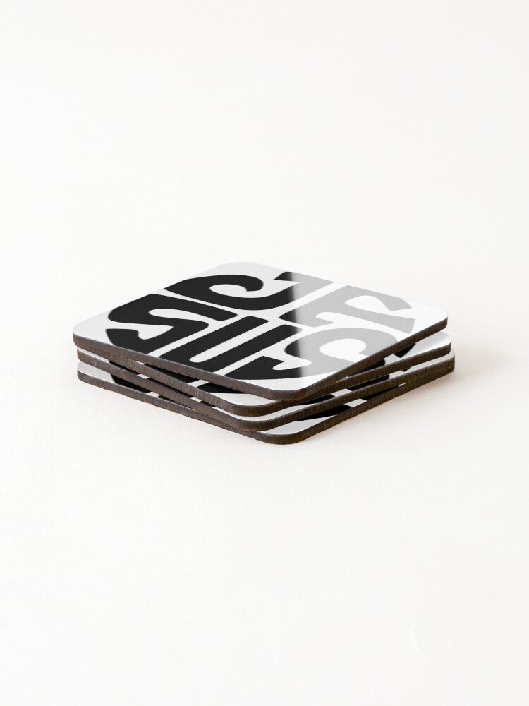 Thumbnail 4 of 5, Coasters (Set of 4), Jesus designed and sold by GraphicMondaze.