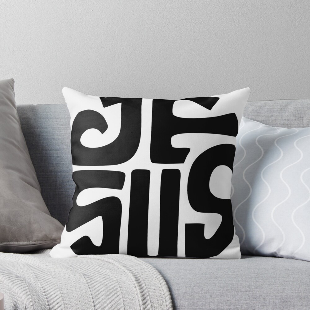 Item preview, Throw Pillow designed and sold by GraphicMondaze.