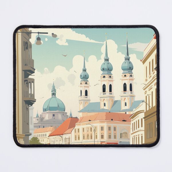 Item preview, VIENNA TRAVEL ART designed and sold by MarkedArtPrints.