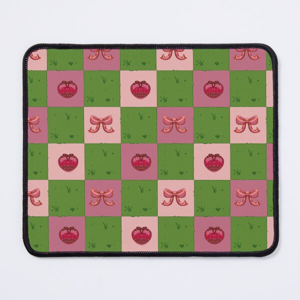 Item preview, Strawberry chessboard designed and sold by Disturbed Comforts.