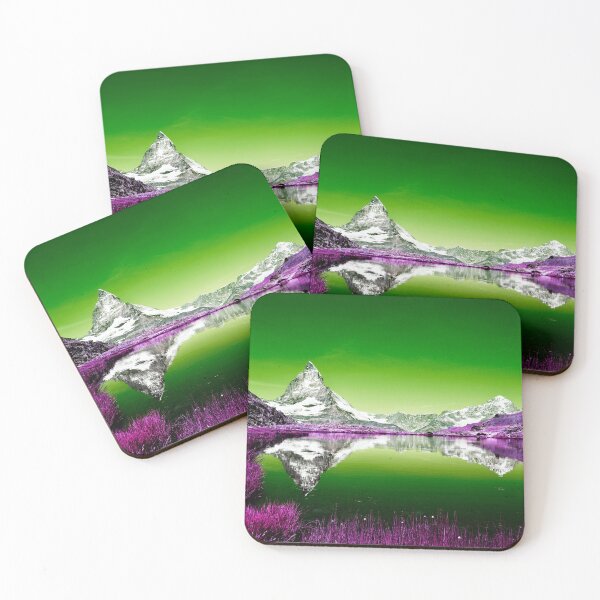 Item preview, Matterhorn reflection – tranquility above Zermatt / Swiss Artwork Photography designed and sold by Raphael Wolf.
