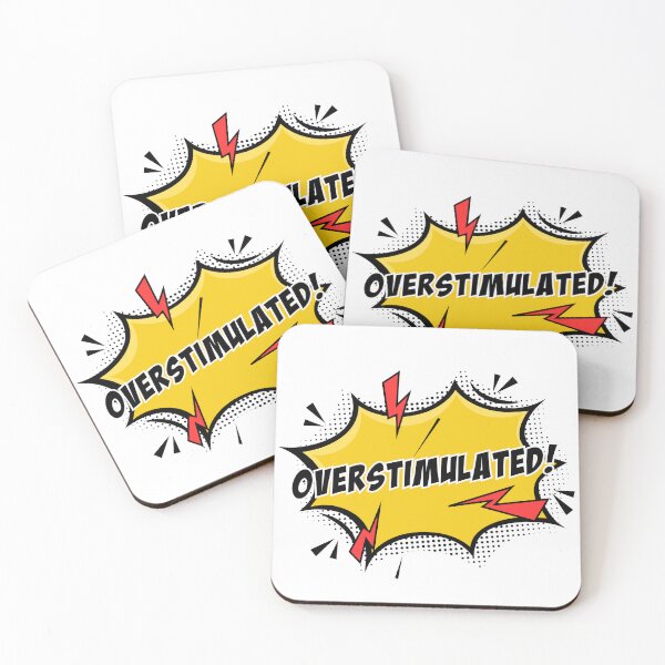 Item preview, Overstimulated! designed and sold by Bratty Inner Child.