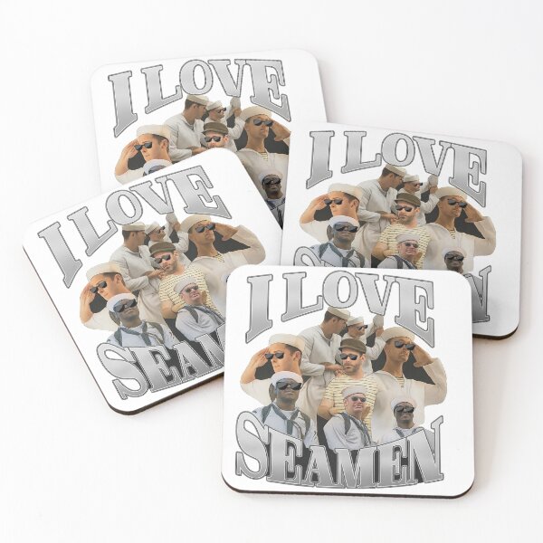 Item preview, I Love Seamen – Funny Vintage Bootleg Meme Shirt designed and sold by Fiebertraum Fashion.