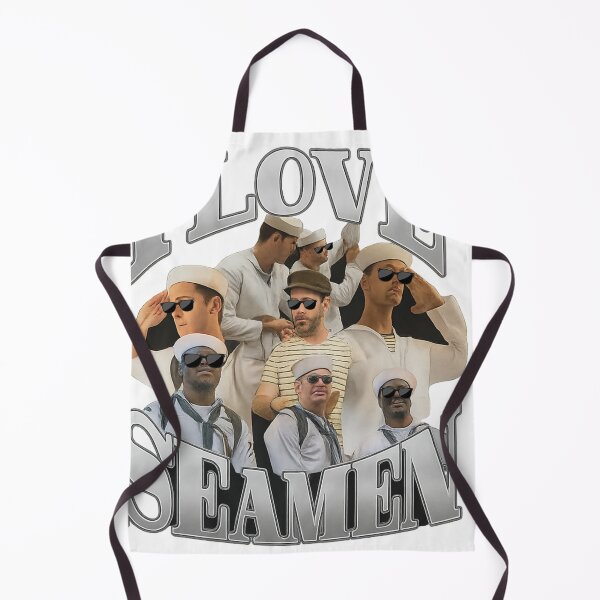 Item preview, I Love Seamen – Funny Vintage Bootleg Meme Shirt designed and sold by Fiebertraum Fashion.