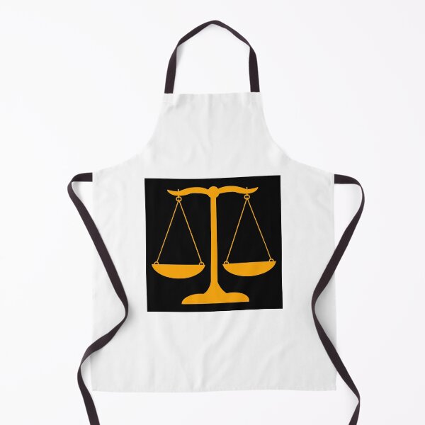 Item preview, Orange Scales of Justice- Black Background designed and sold by MagicMe-JD.