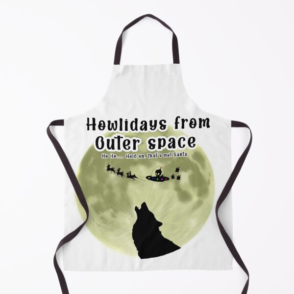 Item preview, Santa Got Abducted! | Howlidays from Outer Space designed and sold by BlackDot Studio.